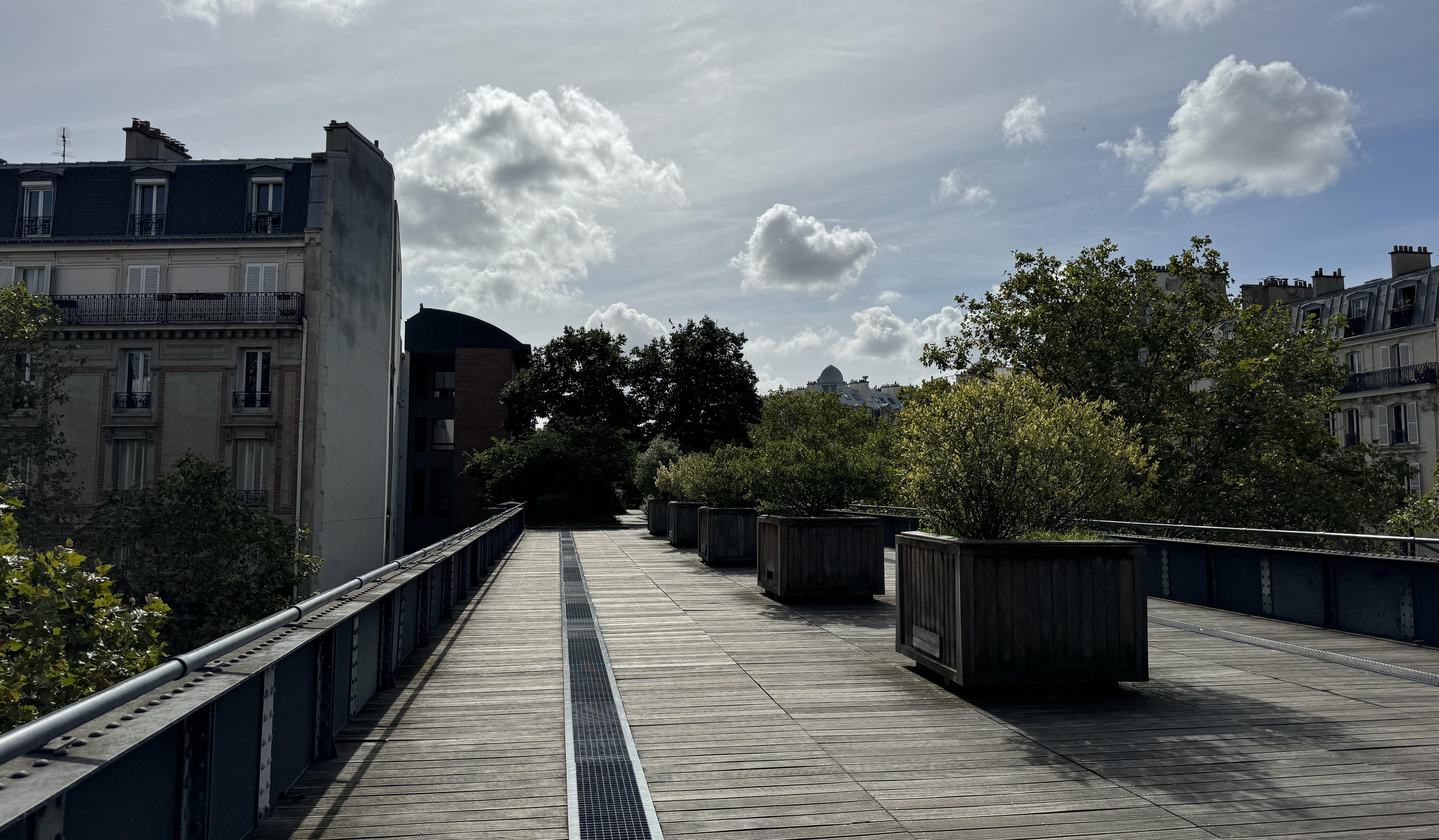 view of the walk over the viaduct