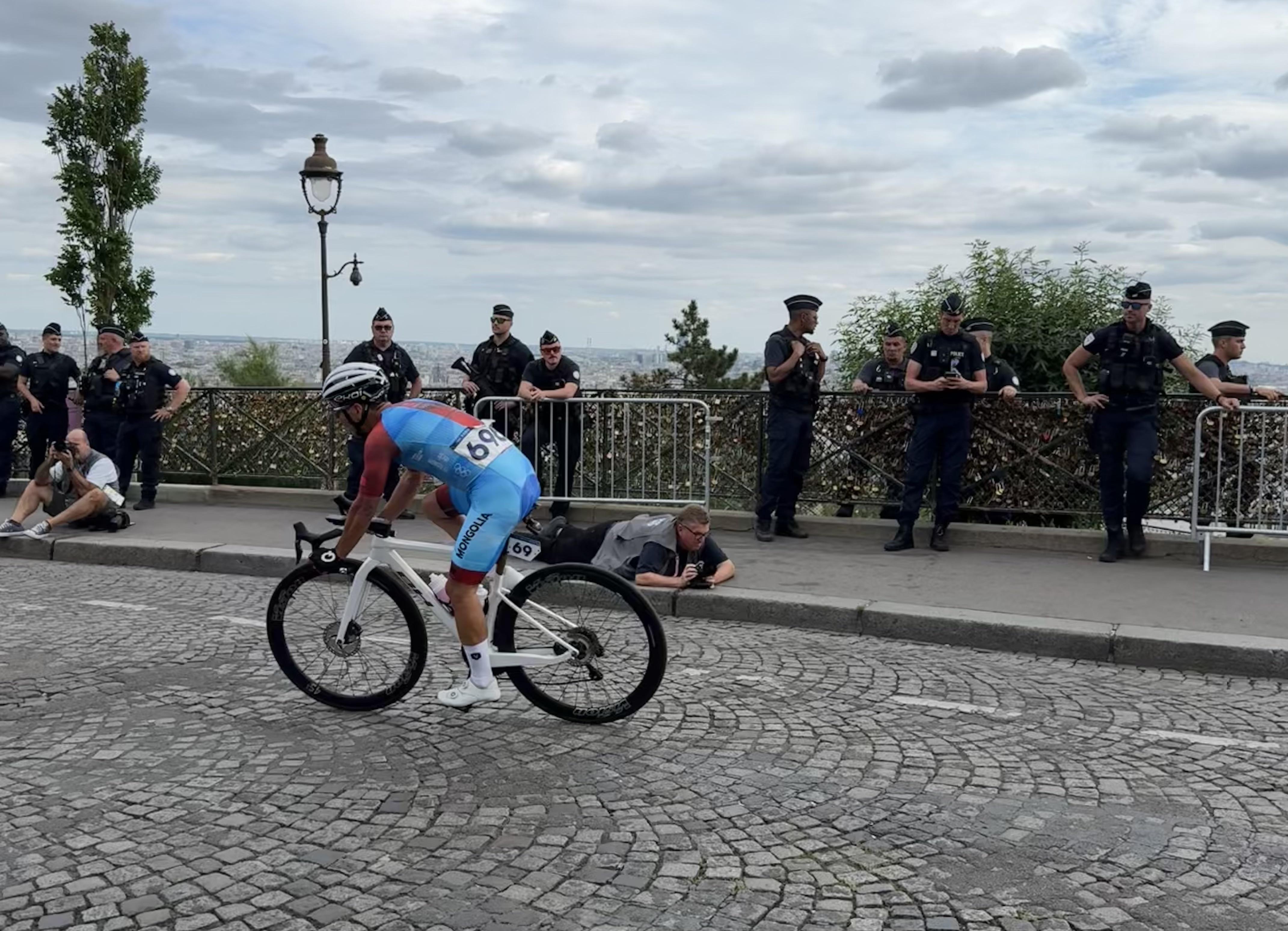 the Mongolian cyclist