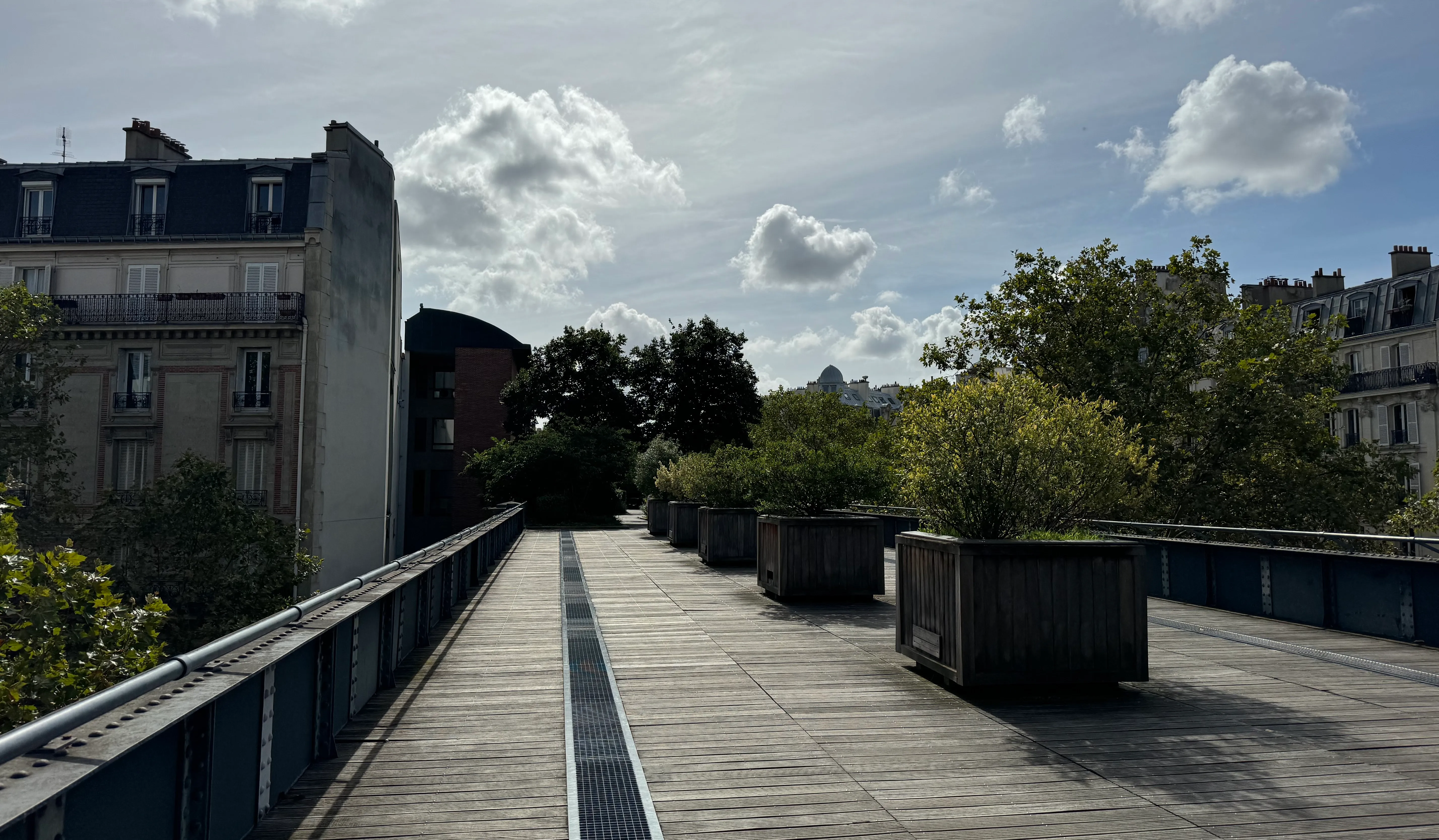 view of the walk over the viaduct