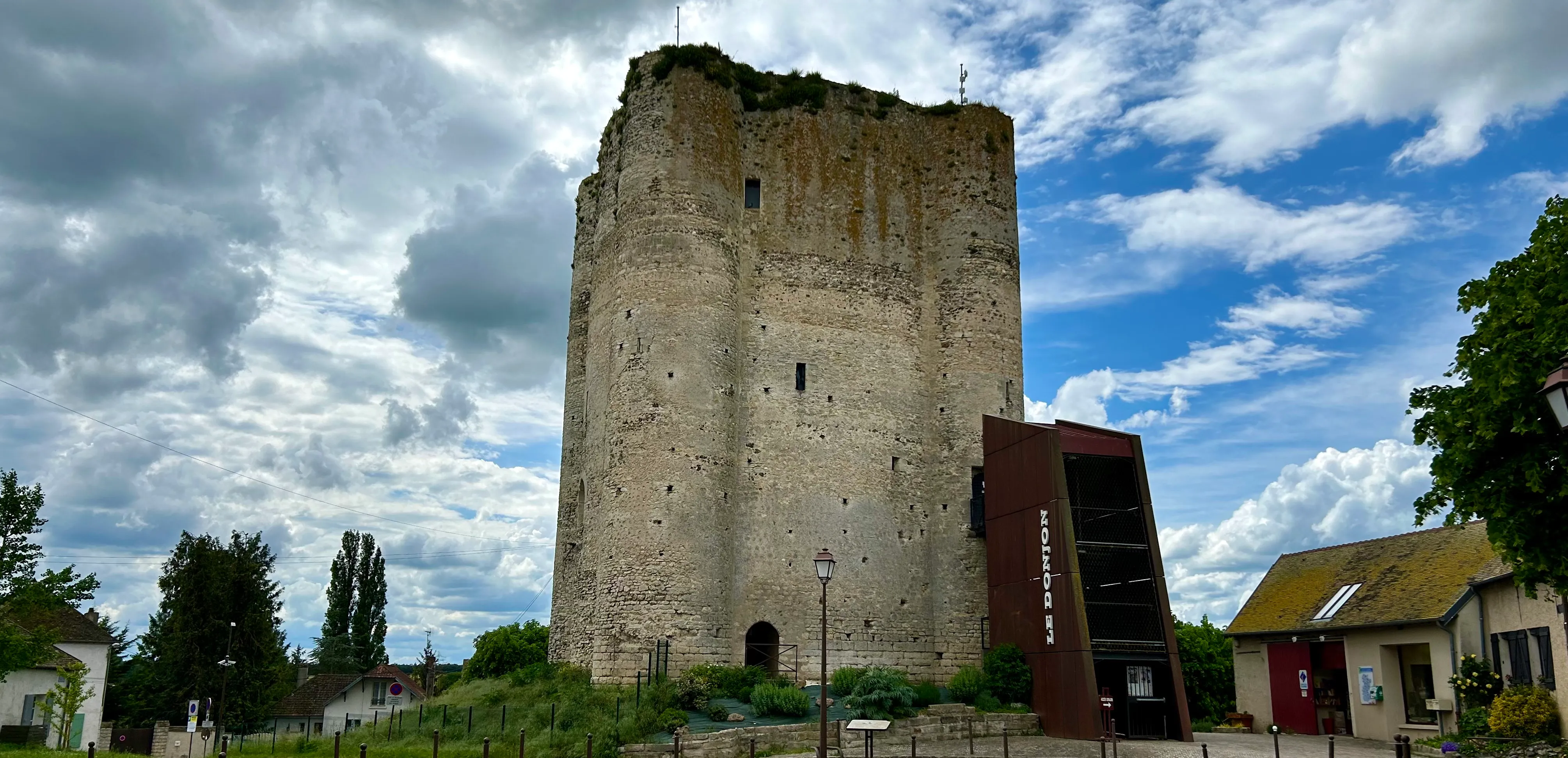 View of the Donjon