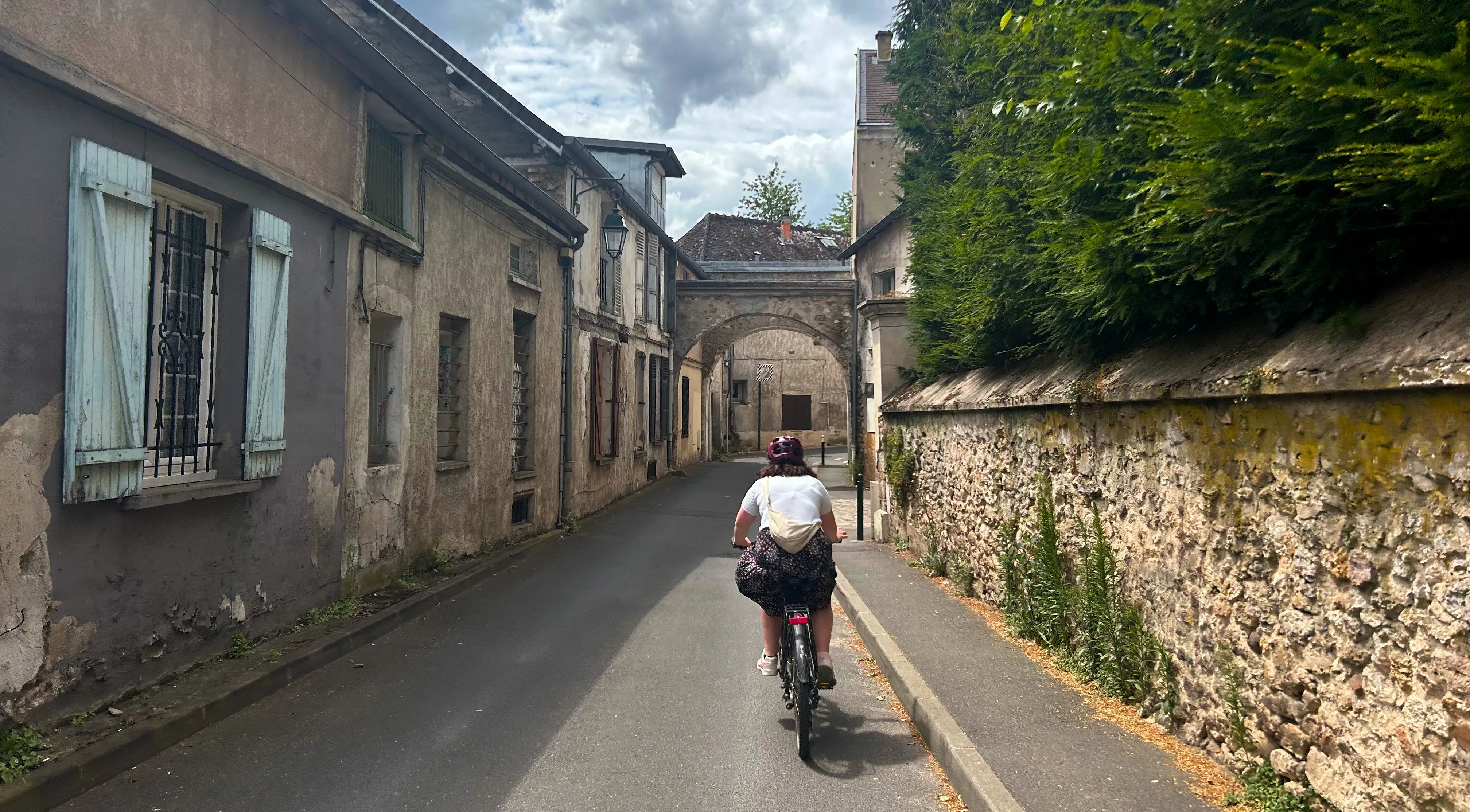 cycling into Yerres